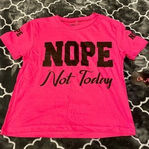Pink crop top